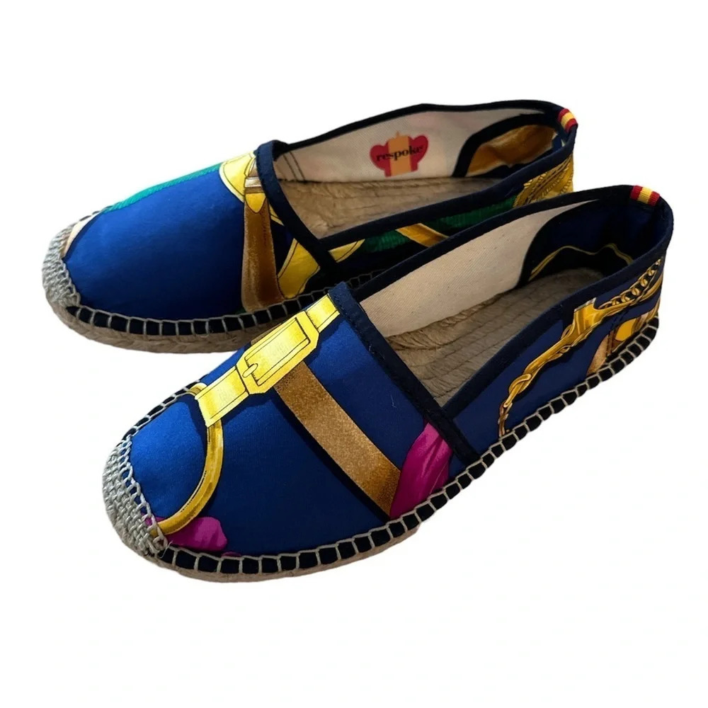 Respoke Hermes Scarf Espadrilles Shoes Size 37